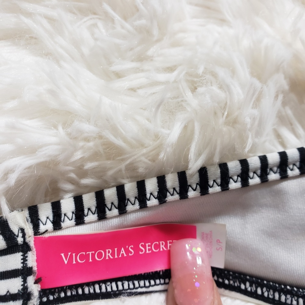 Victorias's Secret Fringe Stripes Bikini Top D10 - Picture 5 of 7
